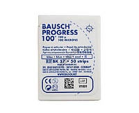 Папір Артикуляційний Bausch BK57 прямий синій 100 мкм, 50 аркушів