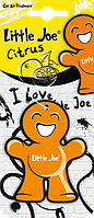 Освіжувач сухий лист "Маленький Джо" Цитрус (CITRUS Orange) "Little Joe" LJP005