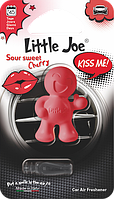 Освіжувач на обдув "Маленький Джо Ок" Кисло-солодка вишня (Crazy CHERRY Red) "Little Joe" LJOK0