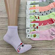 Шкарпетки дитячі літні із сіткою ЕКО р.18 (7-8 років) для дівчинки випадкове асорті 30035234, фото 9