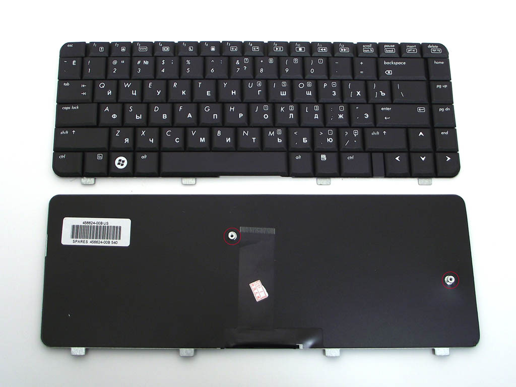 Клавіатура HP Compaq 6530S 6730S 6535S 6735S 6531S 6731S чорна