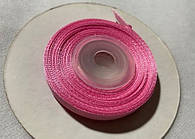 Стрічка атласна рожевий колір 6 мм