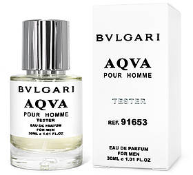 Тестер чоловічий Bvlgari Aqua Pour Homme, 30 мл.