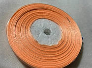 Стрічка атласна ніжний персиковий колір 6 мм