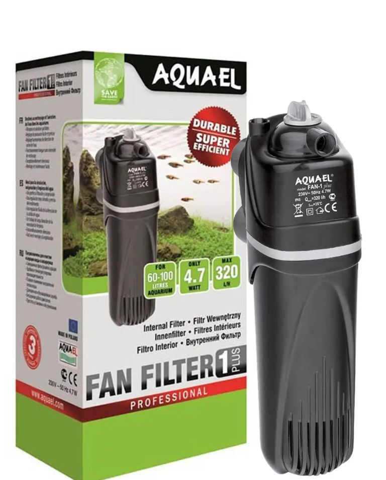 Фільтр внутрішній для акваріума, Aquael FAN 1 Plus.