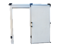 Холодильные двери откатные - Морозостойкие Люкс ППУ120 2400х2400 Tehma