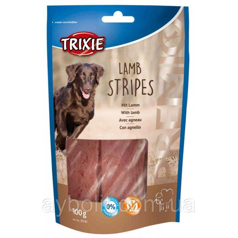 Ласощі для собак Trixie 31741 Premio Lamb Stripes ягня 100 г