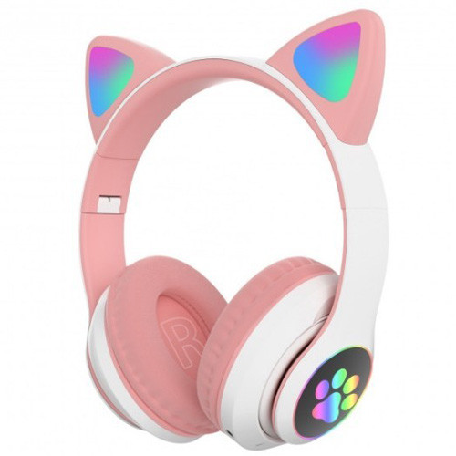Бездротові Bluetooth-навушники Cat STN-28, pink