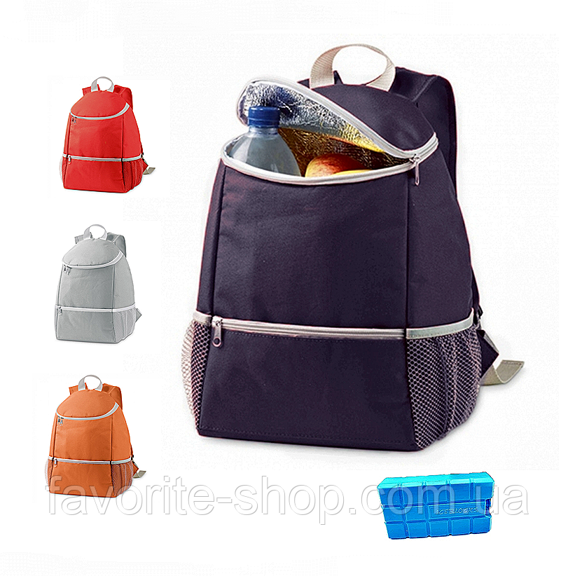 Рюкзак холодильник Discover 12л з охолодним елементом 400 мл