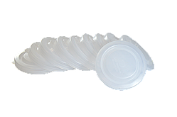 Набір кришок поліетиленових для закривання (10 шт.) Гемопласт