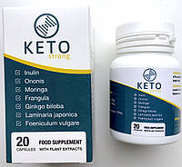 Keto Strong капсулы для похудения, снижение веса (Кето Стронг)