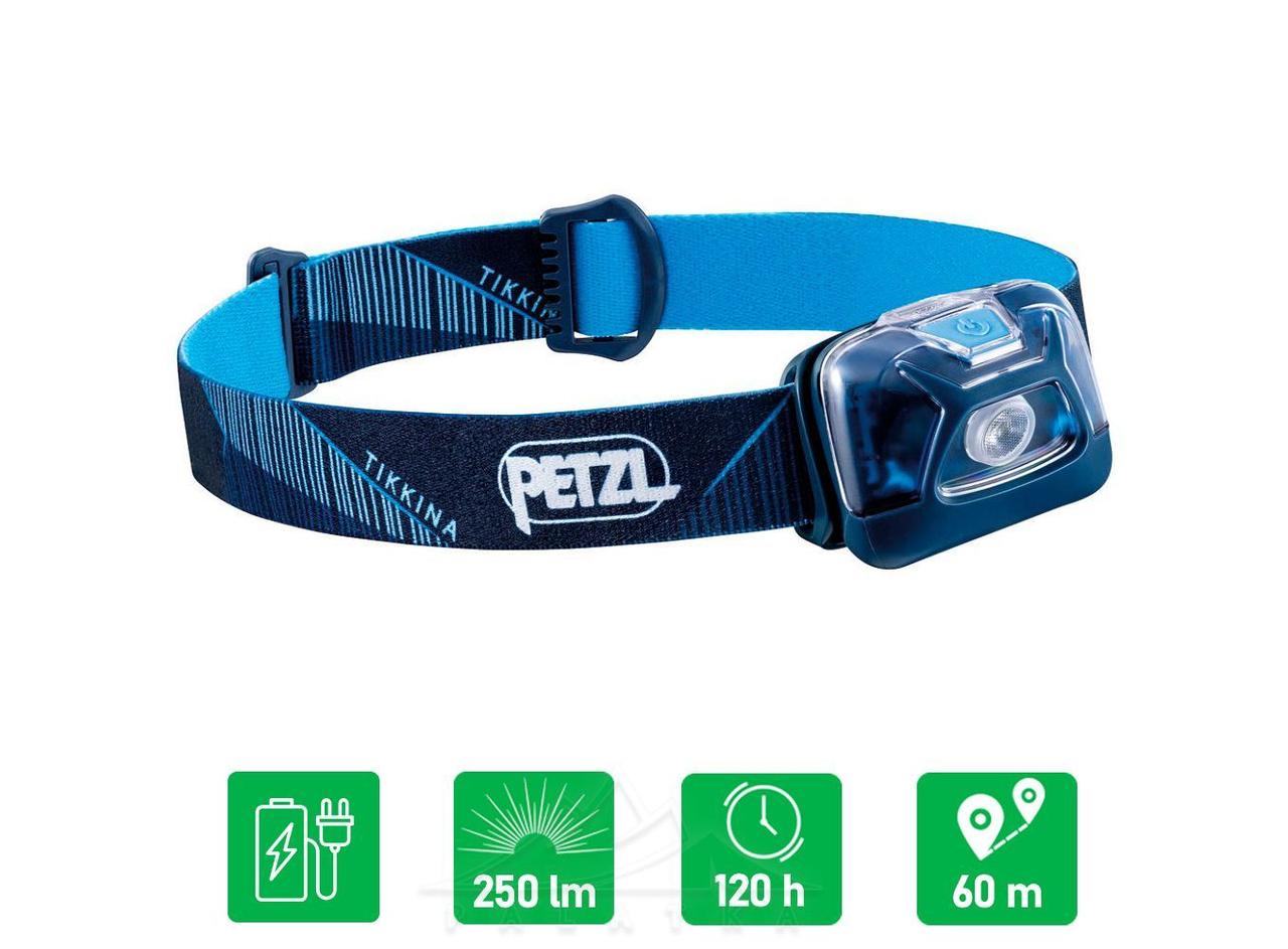 Ліхтарик налобний Petzl TIKKINA 250 (blue)