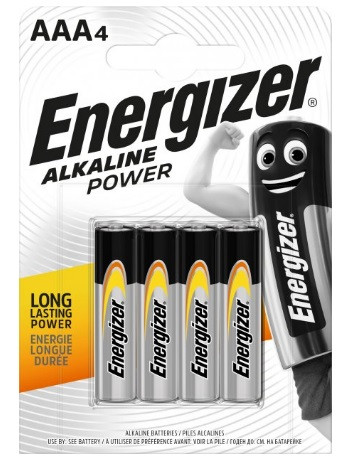 Батарейки Energizer Alkaline Power LR-06/блістер 4шт(24)