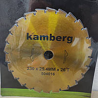 Ніж для мотокоси Kamberg 26T (230*25.4*1.6)