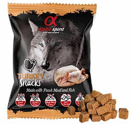 Alpha Spirit (Альфа Спірит) Snacks Turkey - Полувлажне ласощі для собак (індейка)50гр