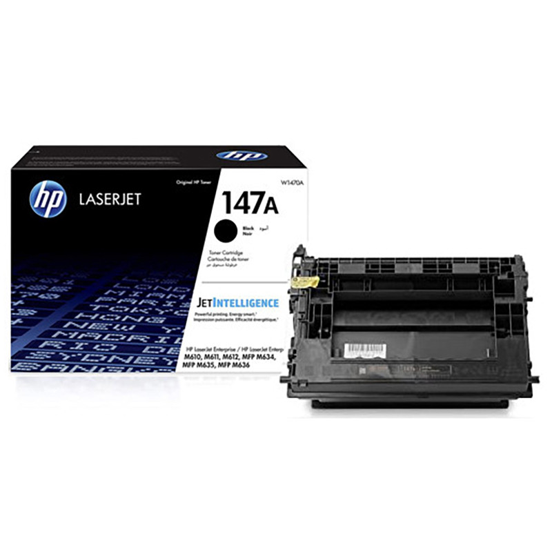 Тонер-картридж HP 147A (W1470A) до LaserJet M610dn M611dn M612dn M634dn M634h M634z M635fht M635h M635z M636fh