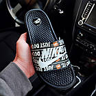 Чоловічі шлепанцы Nike Just do it чорні шлепки Тапочки Найк літні, фото 3