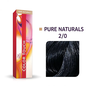 Фарба для волосся Wella Color Touch 60мл. 2/0 чорний