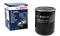 Фильтр масляный Bosch 0986452041 (Lancia Peugeot Citroen Mitsubishi Nissan Ford Chevrolet Mazda Opel Fiat)