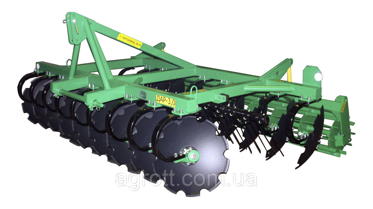 Дискова борона ресорна ДАР-3,0, фото 1