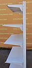 Торгові пристінні (односторонні) стелажі «Авілон» 195х83 см., на 5 полиць, Б/у, фото 8