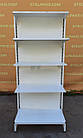 Торгові пристінні (односторонні) стелажі «Авілон» 195х83 см., на 5 полиць, Б/у, фото 2