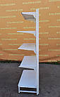 Торгові пристінні (односторонні) стелажі «Авілон» 195х83 см., на 5 полиць, Б/у, фото 5
