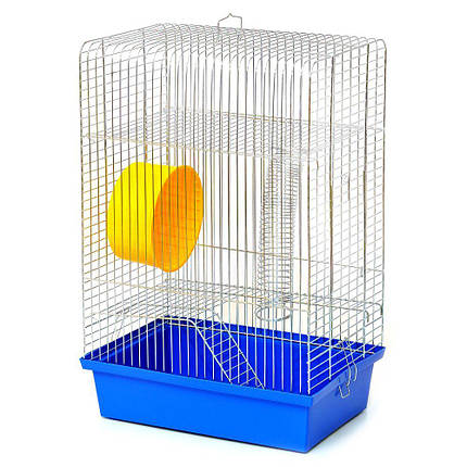 Клітка для хом'яка "Хом'як 4 "(330х230х480)мм цинк, фото 2
