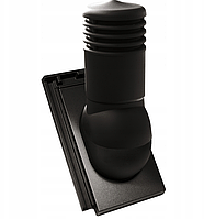 Вентиляційний вихід для керамічної черепиці Creaton Domino Finesse Чорна