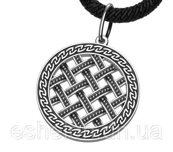 Підвіска срібна Плетенка, фото 1