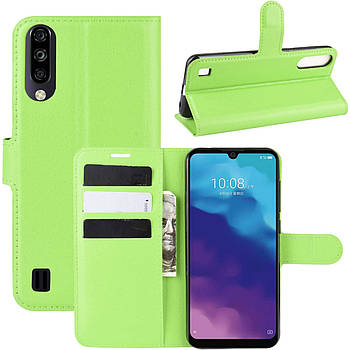 Чохол-книжка Litchie Wallet для ZTE Blade A7 2020 (without fingerprint) Light Green