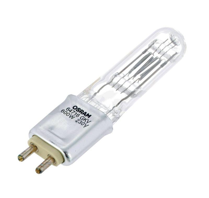 Лампа кварцова галогенна 230v 600w OSRAM 64716 G9.5