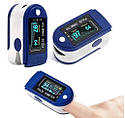 Пульсоксиметр Fingertip Pulse Oximeter новинка кольоровий ПУЛЬСОМЕТР, фото 7