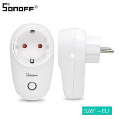 Wi-Fi Умная розетка Sonoff S26 16A для удаленного управления (S26R2)