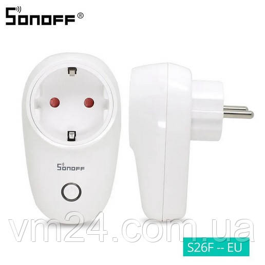 Wi-Fi Умная розетка Sonoff S26 16A для удаленного управления (S26R2)