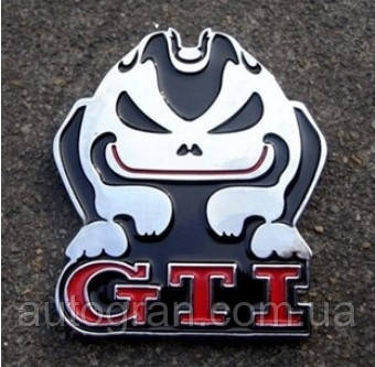Емблема кузова VW GTI, фото 1
