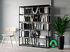 Книжковий лофтовий стелаж на 5 полиць з ДСП, фото 6