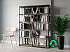 Книжковий лофтовий стелаж на 5 полиць з ДСП, фото 3