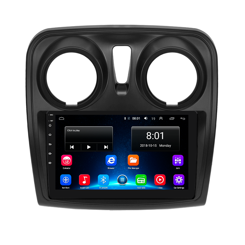 Штатна магнітола Lesko для Renault Dokker I 2012-н.в. екран 9" 4/32Gb/4G/ Wi-Fi/CarPlay Premium GPS Android