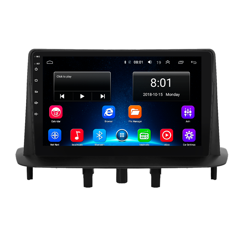 Штатна магнітола Lesko для Renault Fluence I 2009-2013 екран 9" 2/32Gb/4G/ Wi-Fi Premium GPS Android 6шт, фото 1