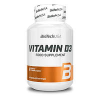 Витамины и минералы BioTech Vitamin D3, 60 таблеток