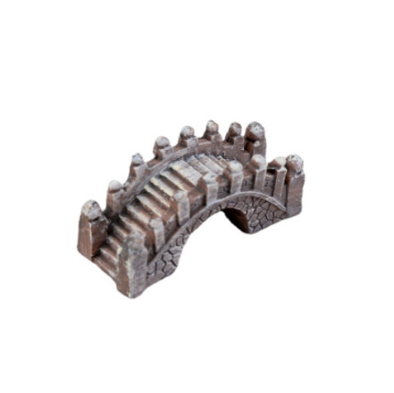 Мініатюра місток через річку 5*2 см Коричневий, фото 1