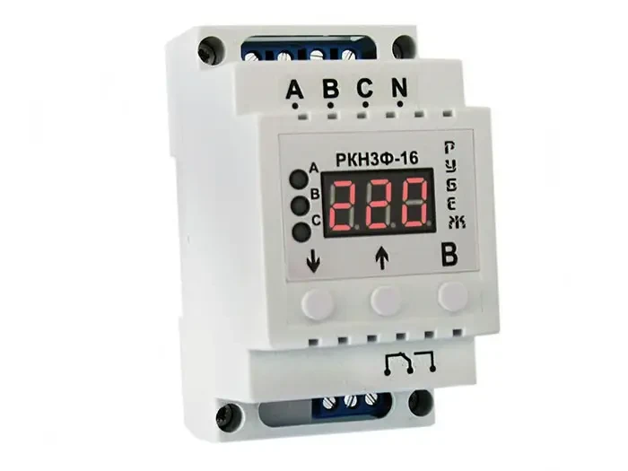 Реле контролю напруги КОРДОН РКН3Ф-16, фото 1