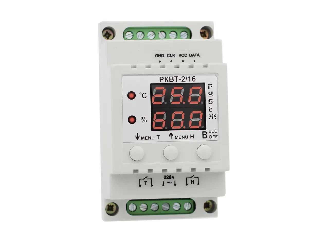 Реле контролю температури і вологості КОРДОН РКВТ-2/16, фото 1