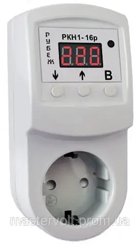 Реле контролю напруги в розетку КОРДОН РКН-16Ррго, фото 1