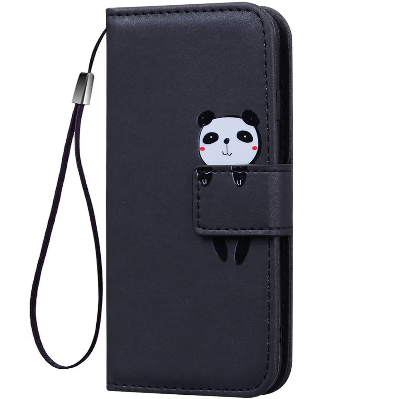Чохол-книжка Animal Wallet для Samsung Galaxy S21 Ultra Panda