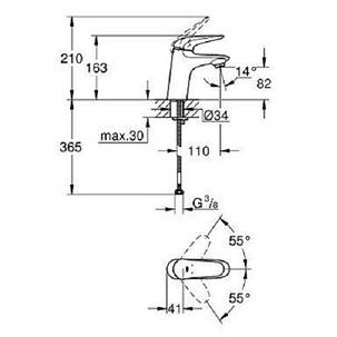 Змісник для мушлі Grohe Eurostyle New 23715003, фото 2
