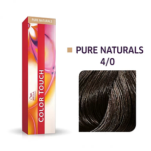 Фарба для волосся Wella Color Touch 60мл. 4/0 середній коричневий
