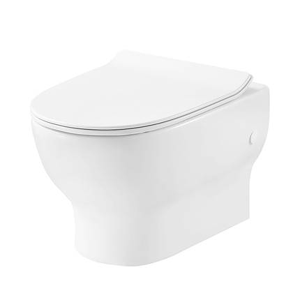Дахка Devit FRESH 3113121 супертонка, quick-fix, soft-close для туалету 3110121/3120121, фото 2