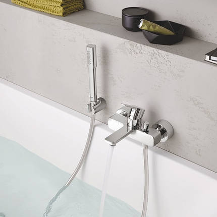 Душовий комплект Grohe Euphoria Cosmopolitan, одноримний, кульгавий, фото 2